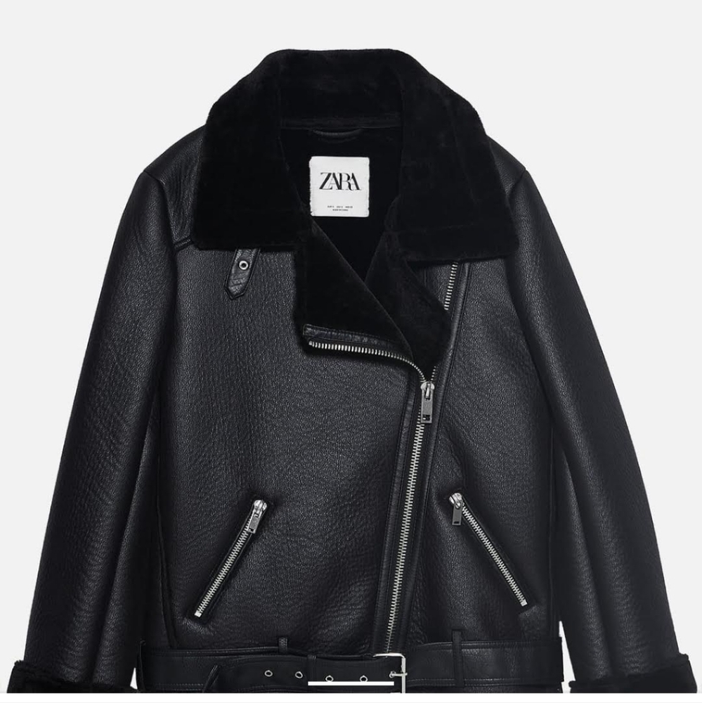Zara Double Faced Biker Jacket